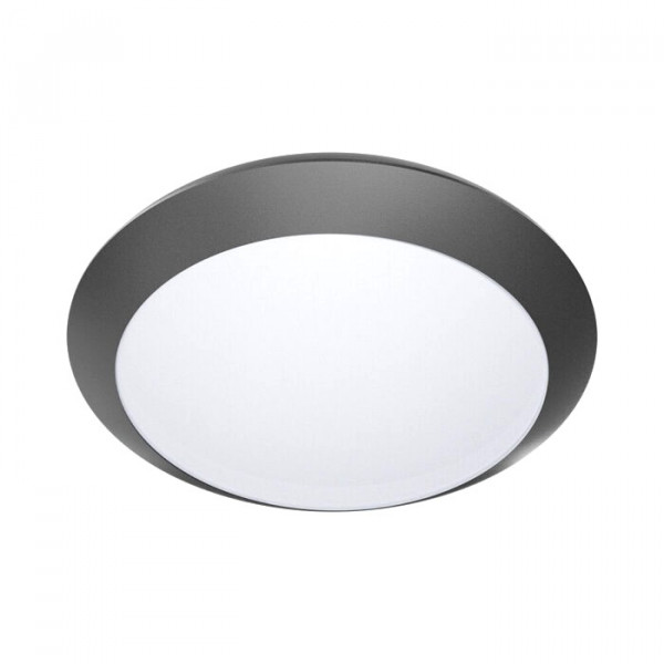 Led plafonjera E27 IP65 Napoli siva