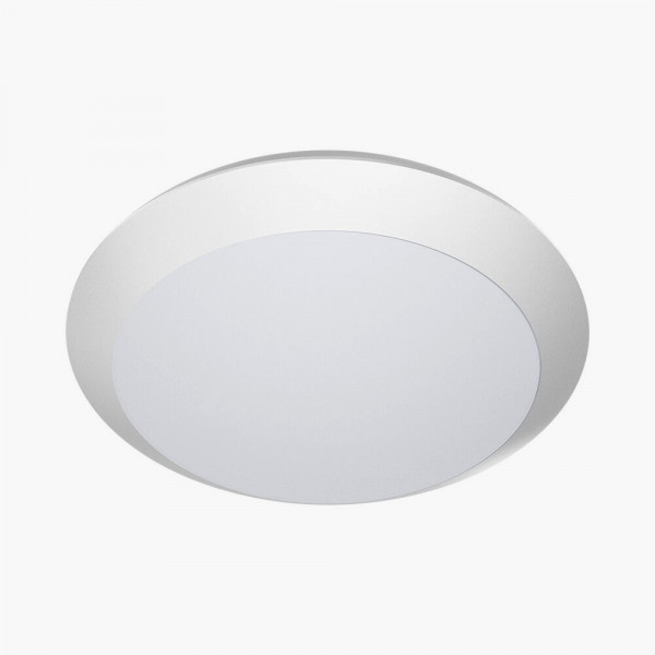 Led plafonjera E27 IP65 PC bela Napoli