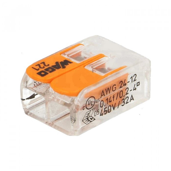 Wago klema 221 2provodnika 32